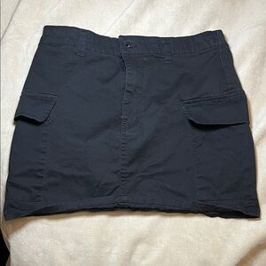 Streetwear Society Black Mini Skirt